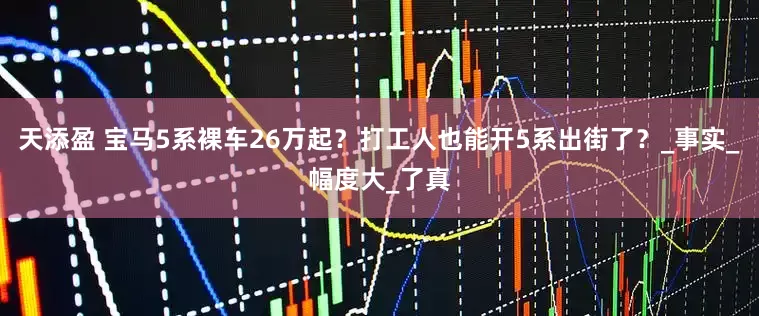 天添盈 宝马5系裸车26万起？打工人也能开5系出街了？_事实_幅度大_了真